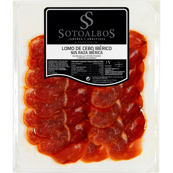 Lomo de cebo 50% Ibérico 100 gr