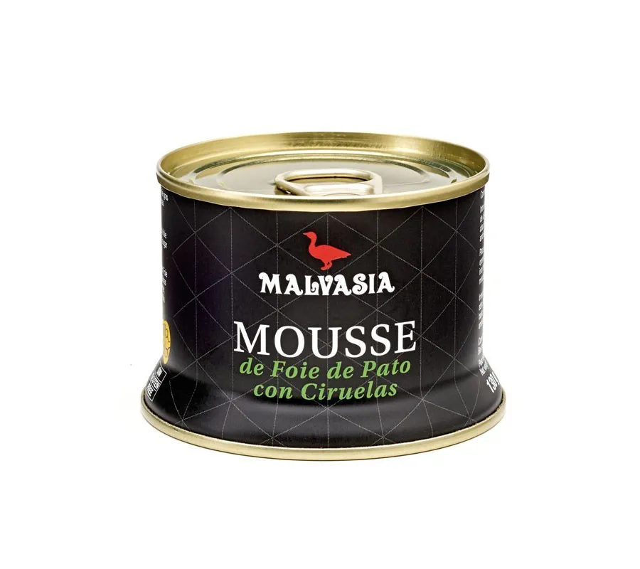 Mousse de Foie con Ciruelas 130 gr