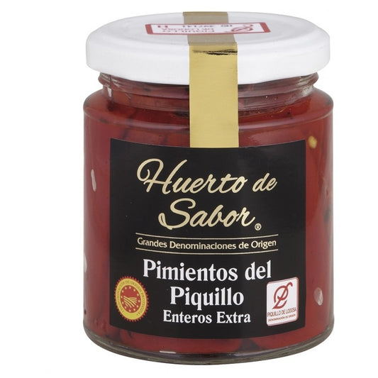 Pimiento Piquillo entero 9-19 Extra Tarro-250